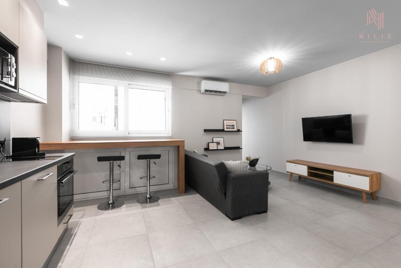 Ferienwohnung Big Apple #2, Nilie Hospitality Mgmt Thessaloniki Exterior foto